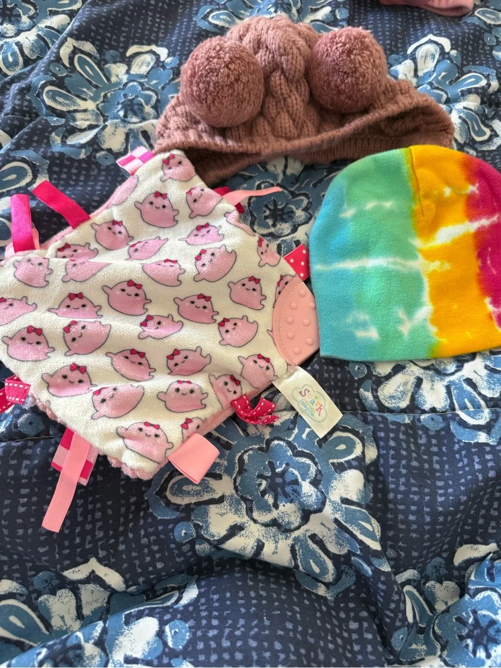 Baby Girl Bow and Hat Bundle